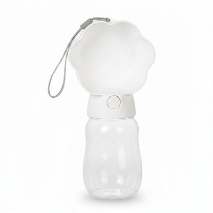 gourde 380ml blanc fond blanc