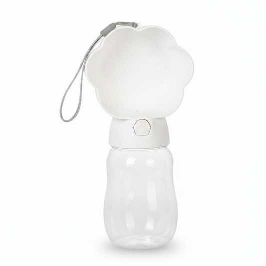 gourde 380ml blanc fond blanc