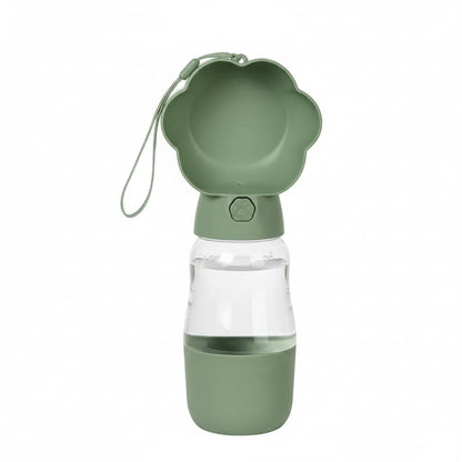 gourde chien 320ml 180g sur fond blanc