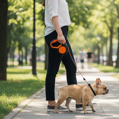 Laisse enrouleur pour chien 